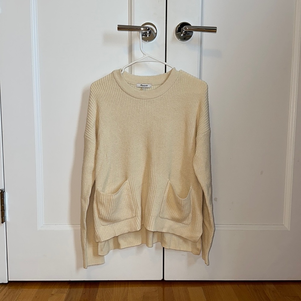 Madewell Ivory Sweater - NWT
